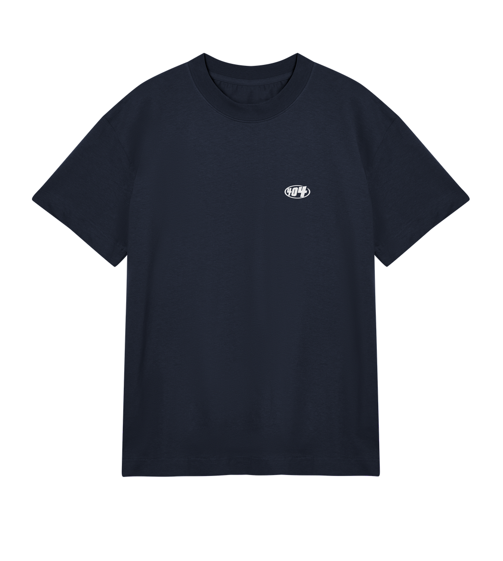 404 Heavy Tee - Navy
