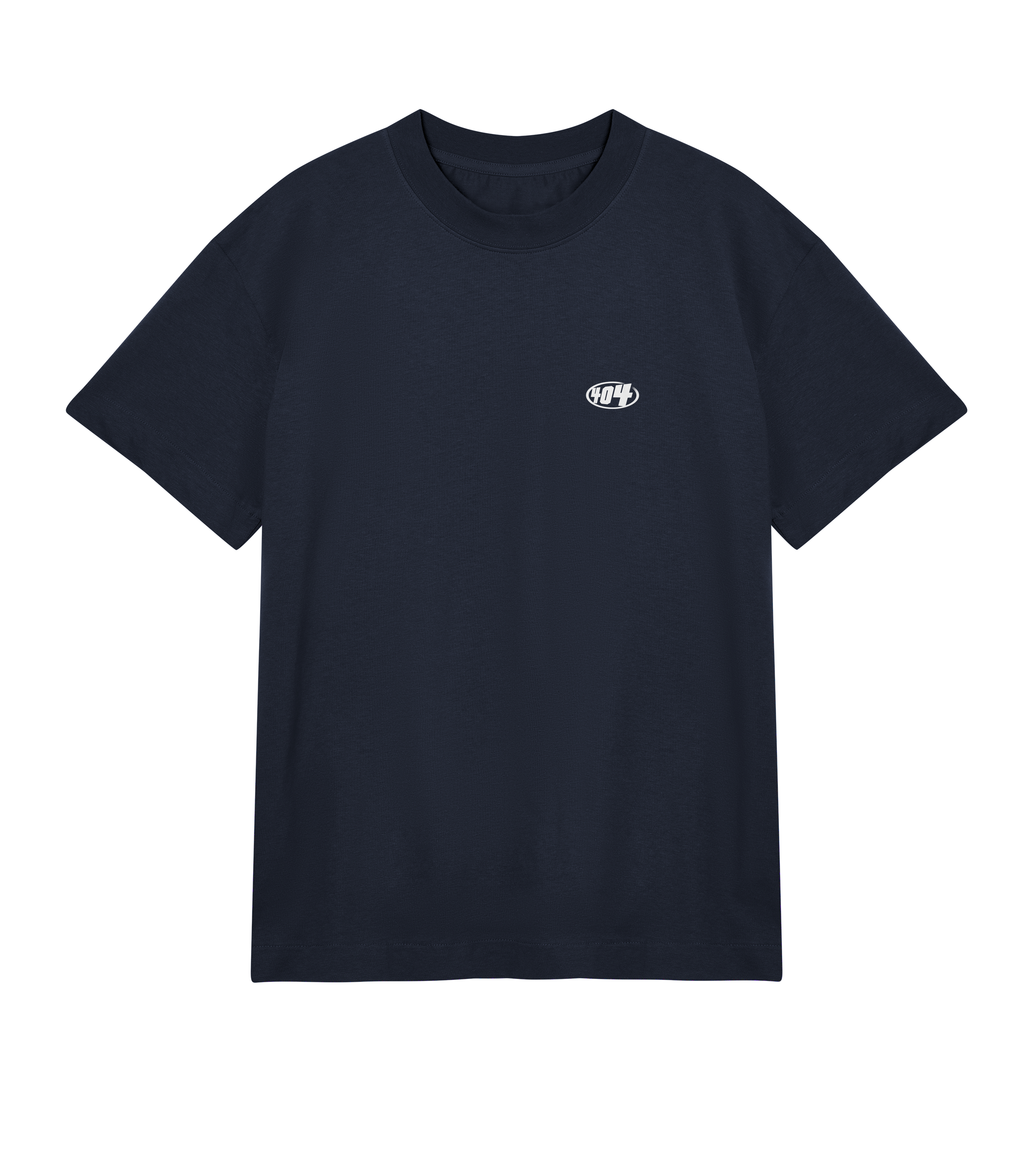404 Heavy Tee - Navy