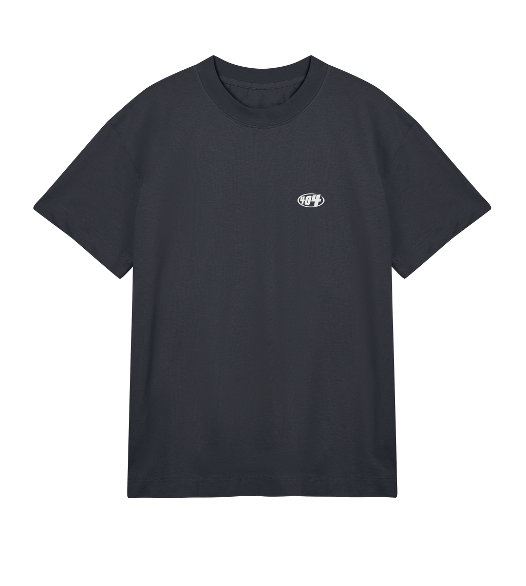 404 Heavy Tee - Off Black