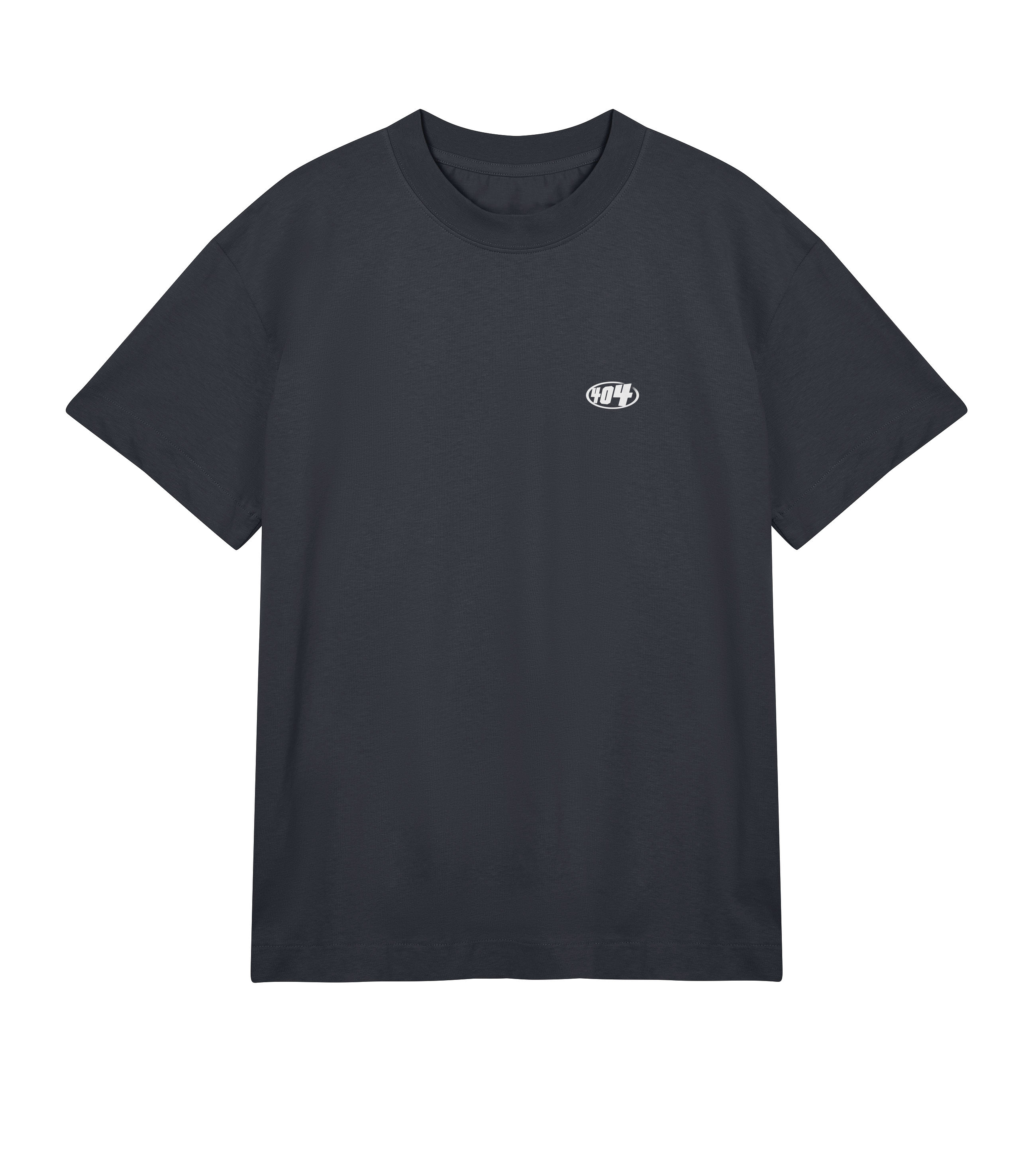 404 Heavy Tee - Off Black
