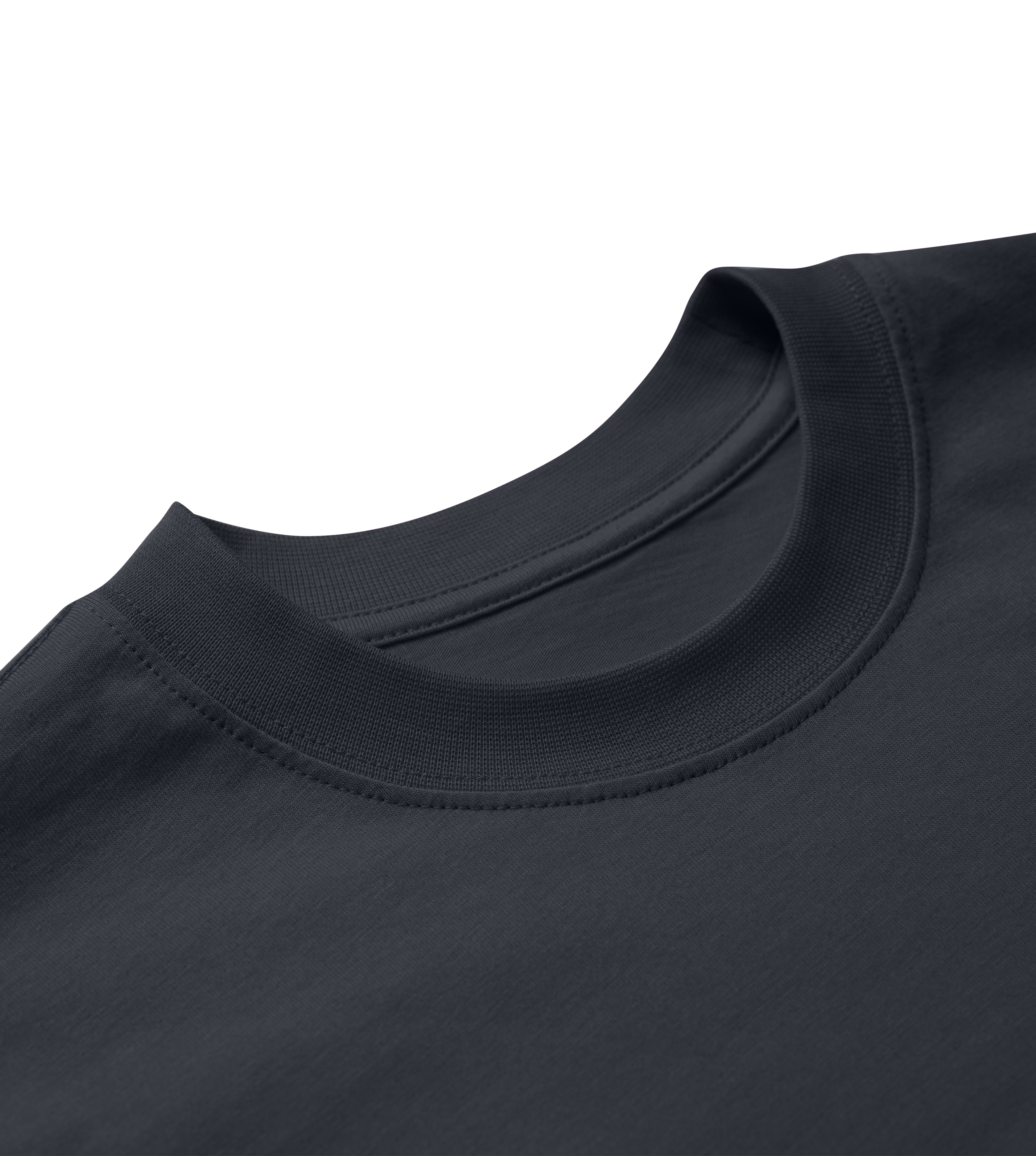 404 Heavy Tee - Off Black