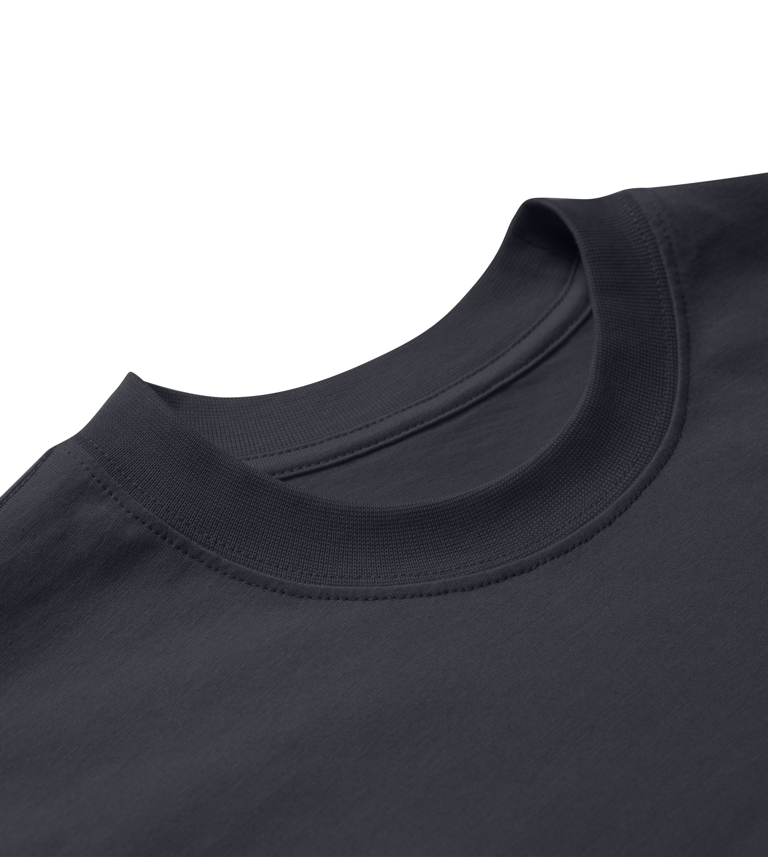 404 Heavy Tee - Off Black